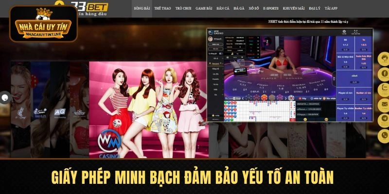 Giấy phép minh bạch đảm bảo yếu tố an toàn
