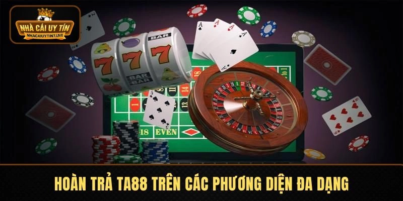 Hoàn trả TA88 trên các phương diện đa dạng Hoàn trả TA88 trên các phương diện đa dạng