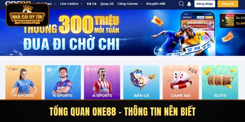 Tổng quan ONE88 - Thông tin nên biết Tổng quan ONE88 - Thông tin nên biết