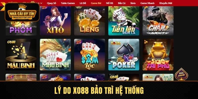 Mục đích XO88 bảo trì sân cược Mục đích XO88 bảo trì sân cược